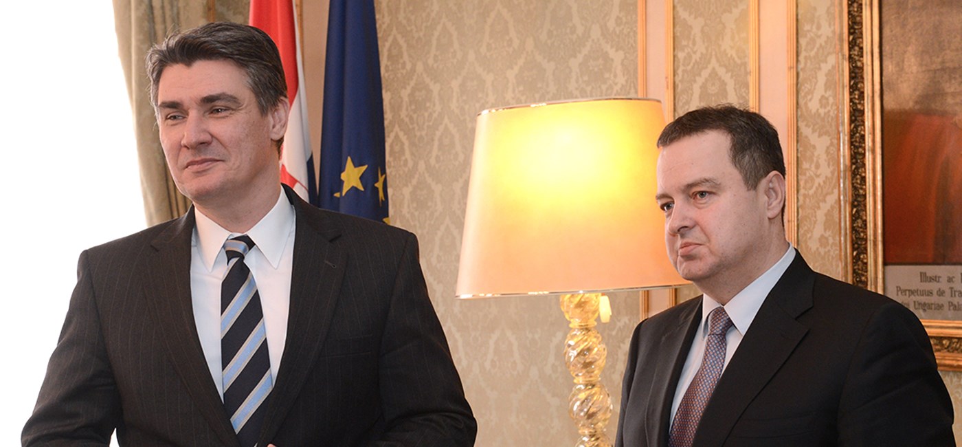 Predsjednik Vlade Milanović sastao se s prvim potpredsjednikom Vlade Republike Srbije Ivicom Dačićem